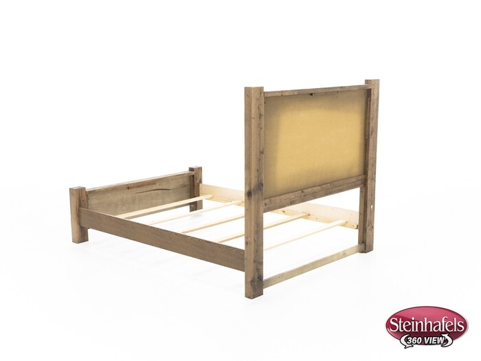 vaughan bassett brown queen bed package  image qp  