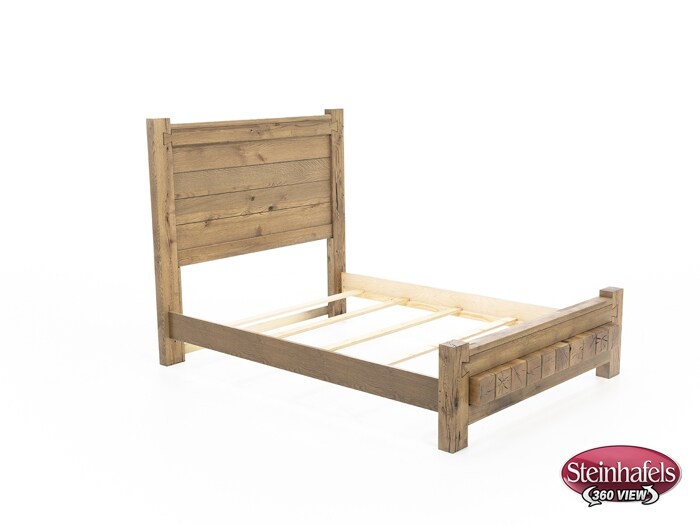 vaughan bassett brown queen bed package  image qp  