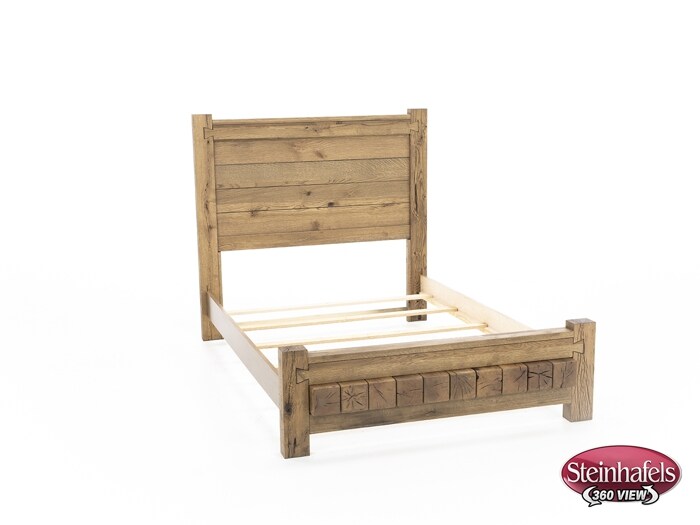 vaughan bassett brown queen bed package  image qp  