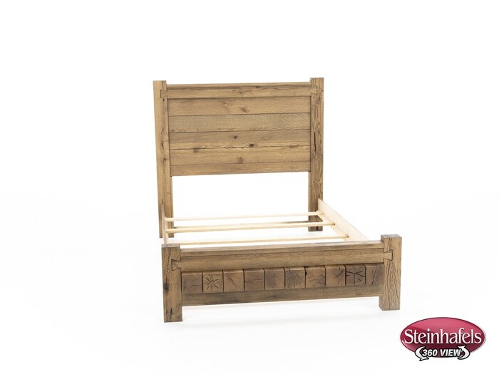 vaughan bassett brown queen bed package  image qp  