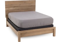 vaughan bassett brown queen bed package pqp  