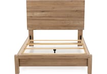 vaughan bassett brown queen bed package pqp  