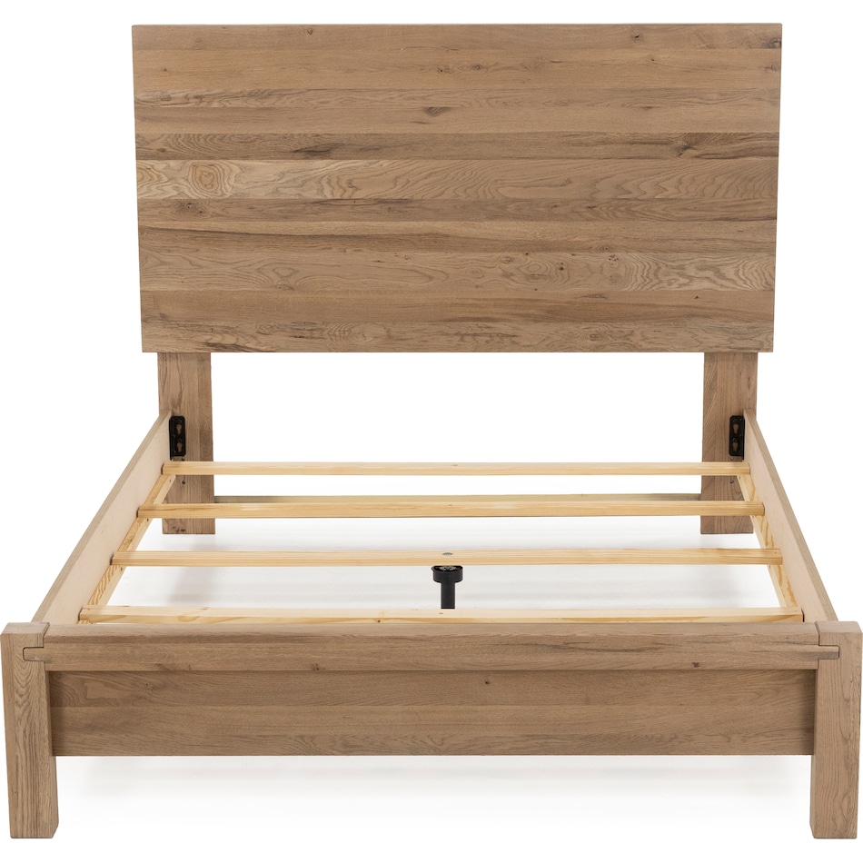 vaughan bassett brown queen bed package pqp  