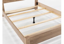 vaughan bassett brown queen bed package pqp  