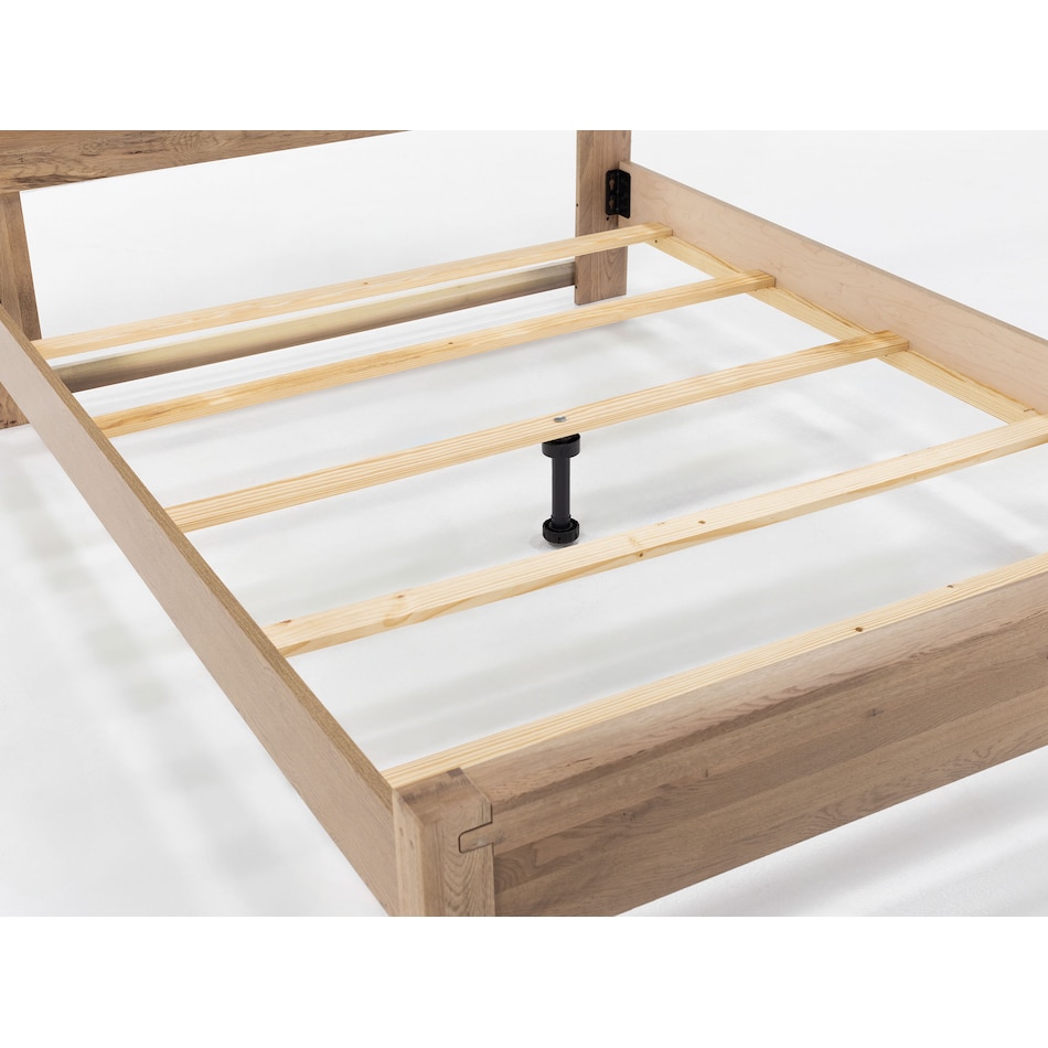 vaughan bassett brown queen bed package pqp  