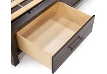 vaughan bassett brown queen bed package psq  