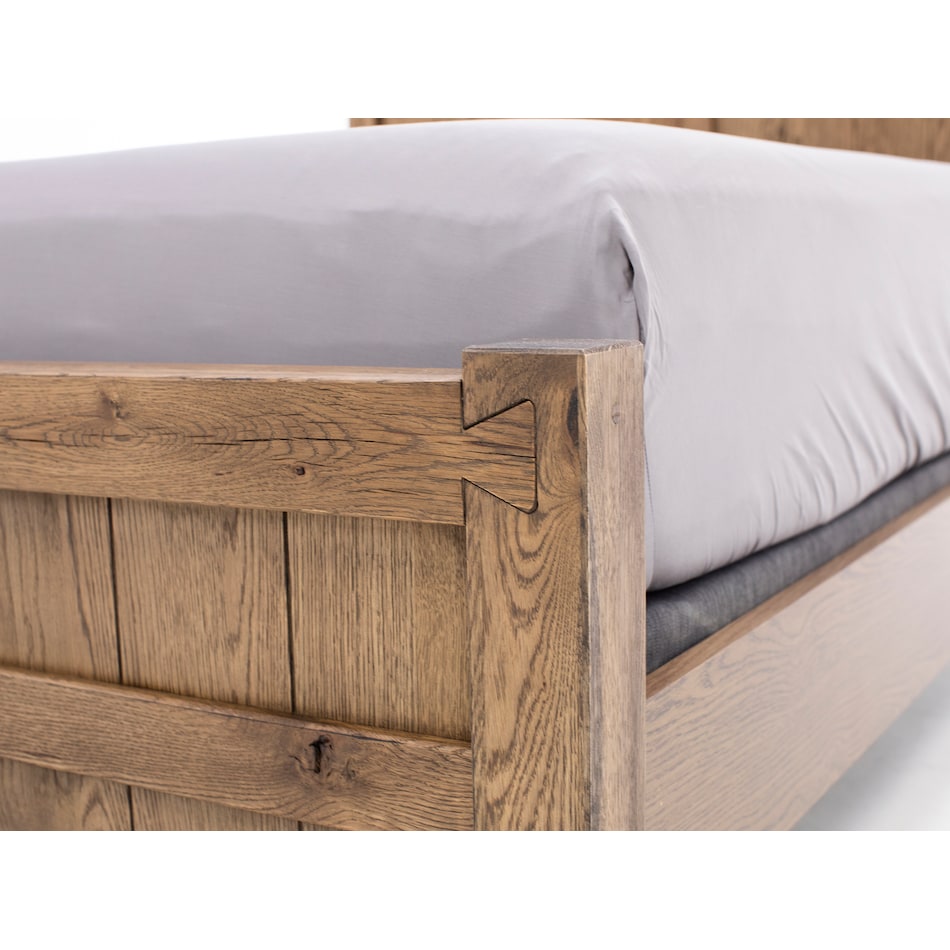 vaughan bassett brown queen bed package qbb  