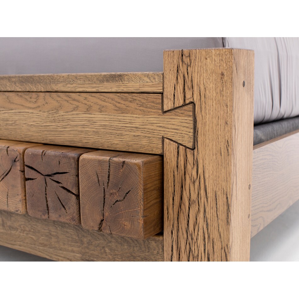 vaughan bassett brown queen bed package qp  