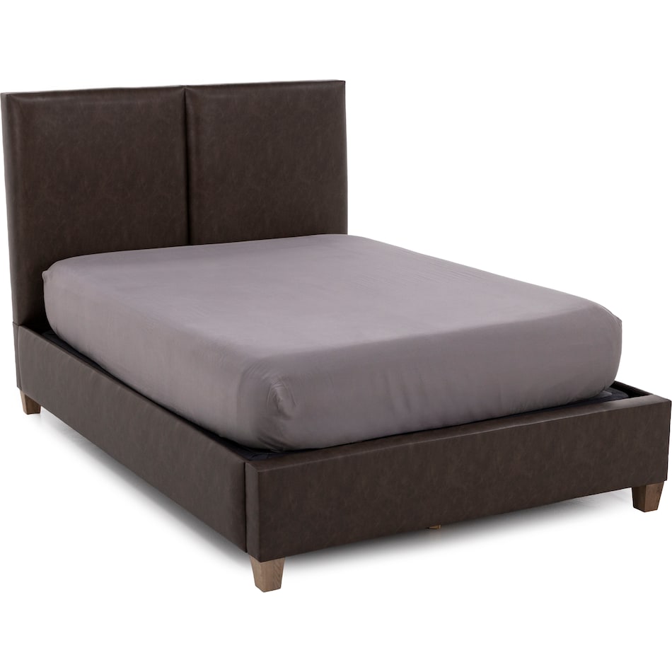 vaughan bassett brown queen bed package uqp  