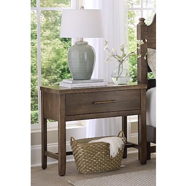 Pure Maple One Drawer Nightstand