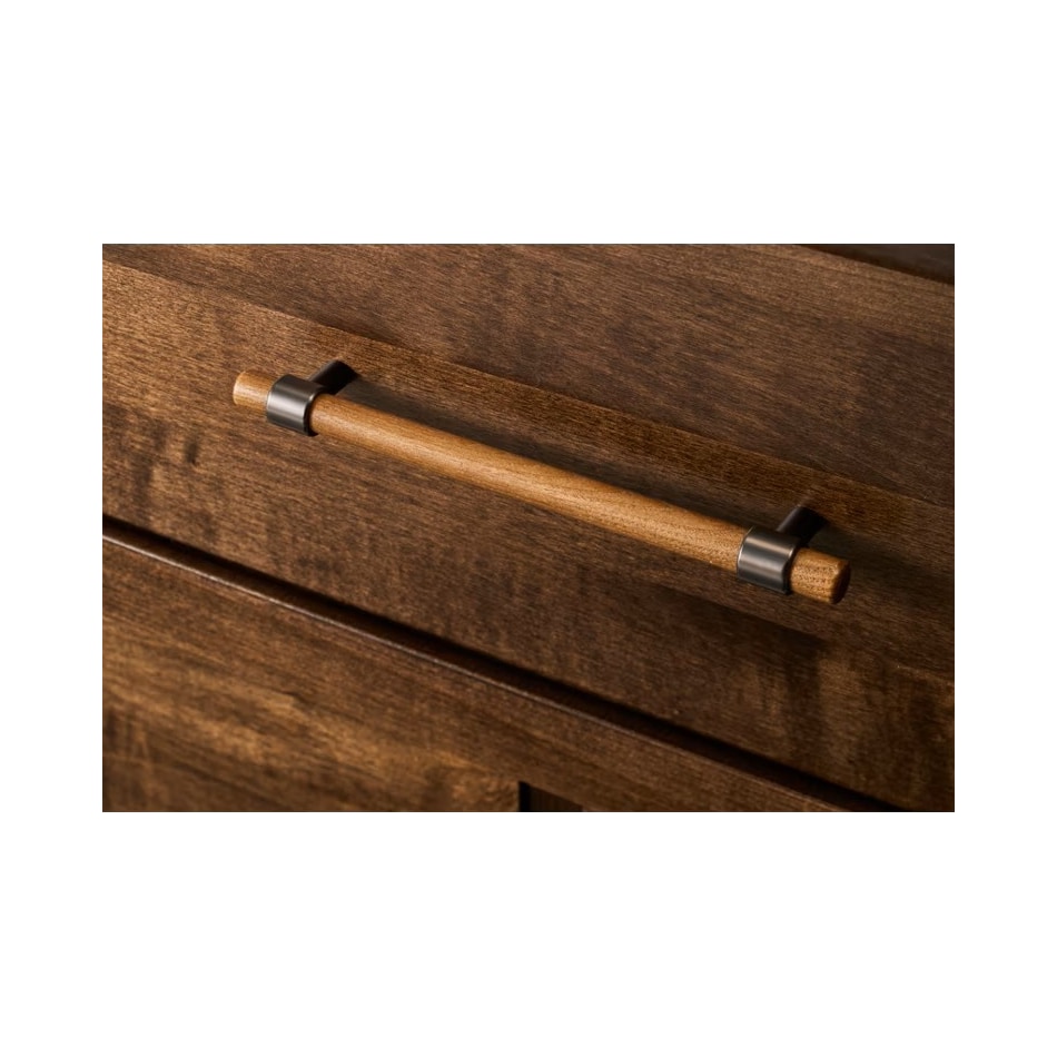 vaughan bassett brown single drawer   