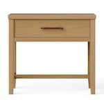 vaughan bassett brown single drawer   