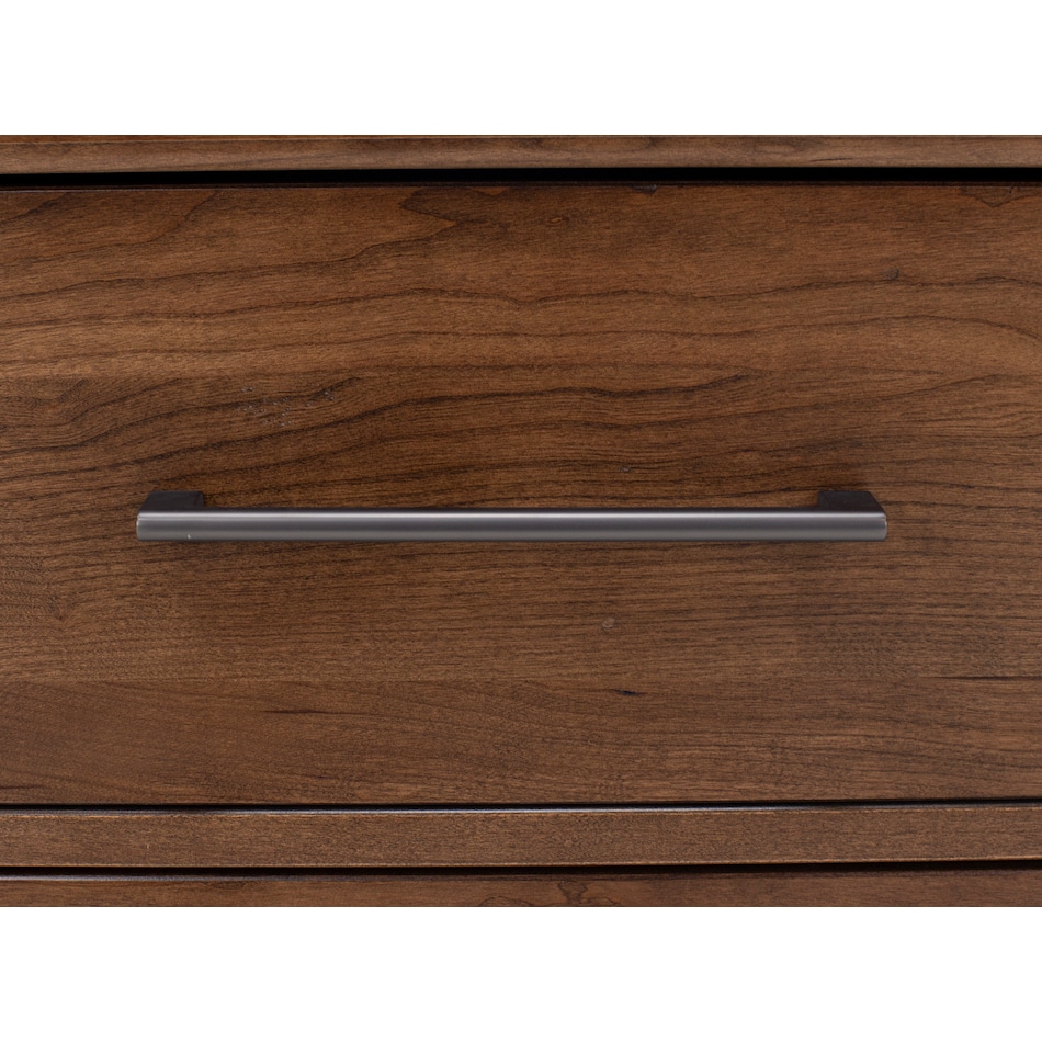 vaughan bassett brown two drawer   