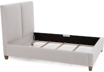 vaughan bassett cream queen bed package uqp  