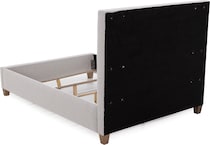 vaughan bassett cream queen bed package uqp  