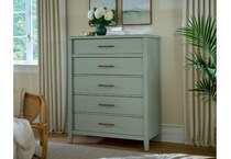 vaughan bassett green drawer   