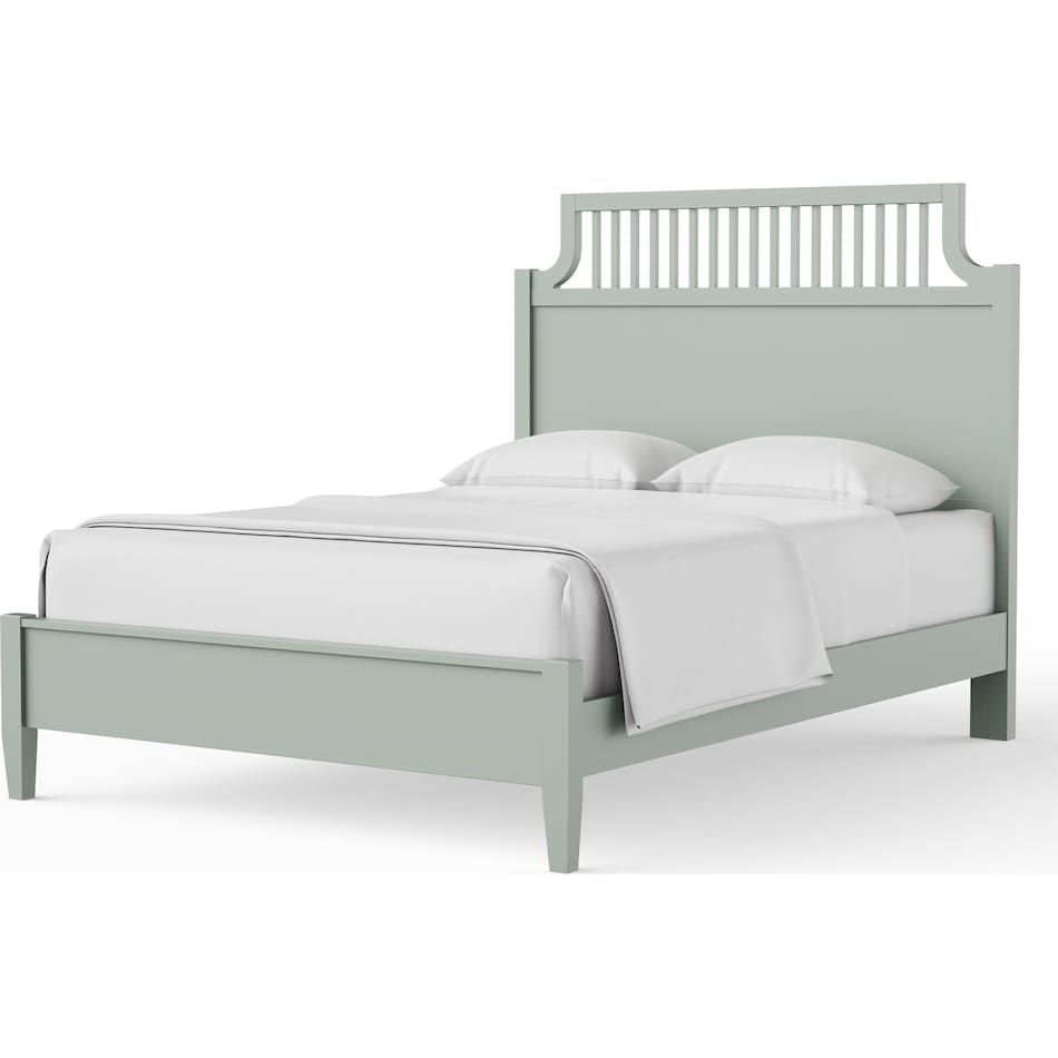 vaughan bassett green king bed package kg  