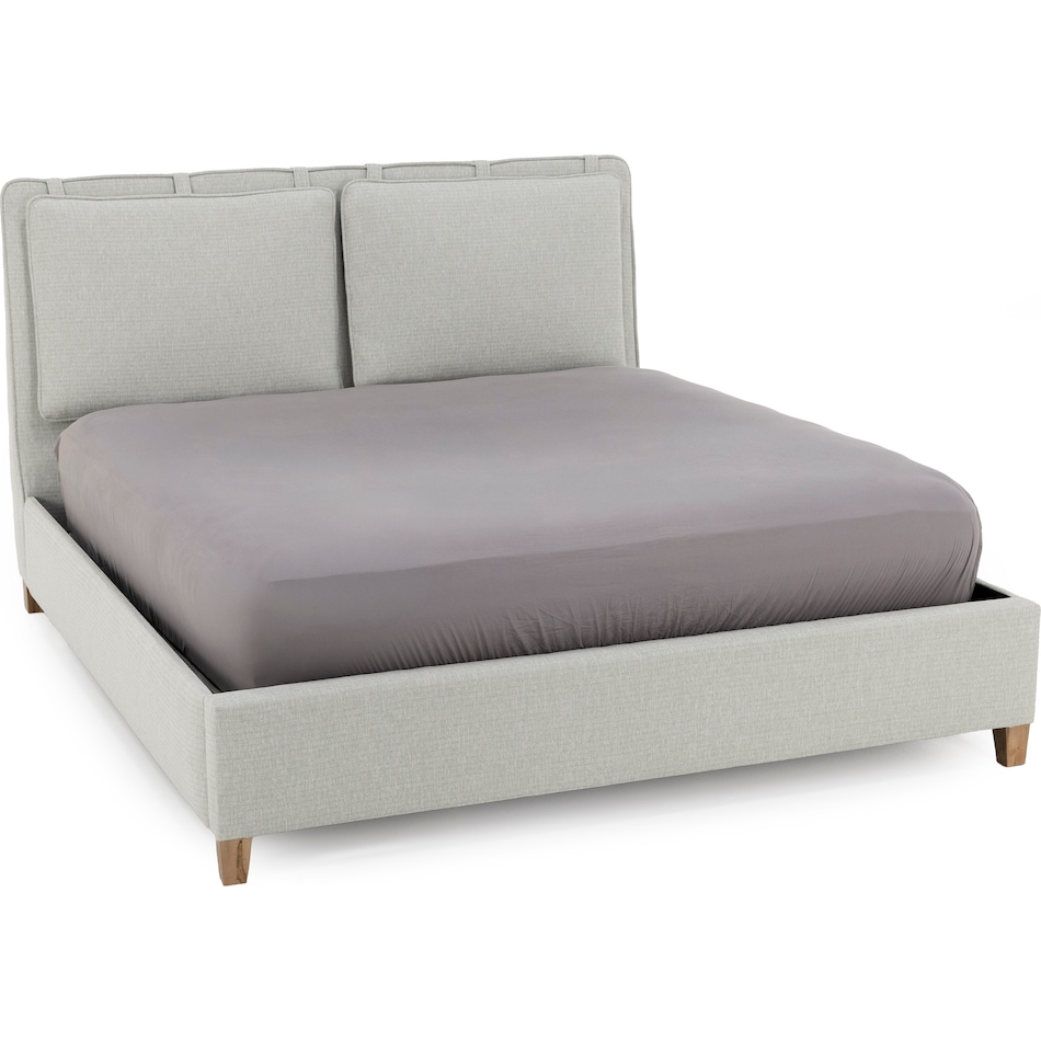 vaughan bassett green queen bed package uqp  