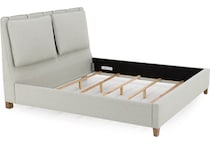 vaughan bassett green queen bed package uqp  