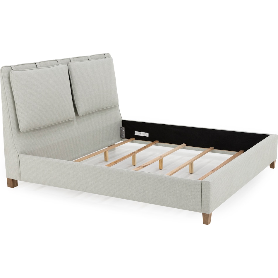vaughan bassett green queen bed package uqp  