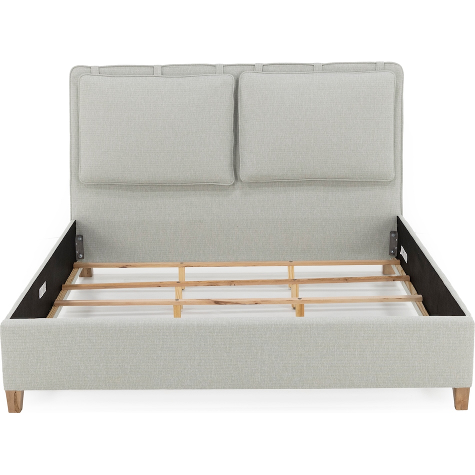 vaughan bassett green queen bed package uqp  