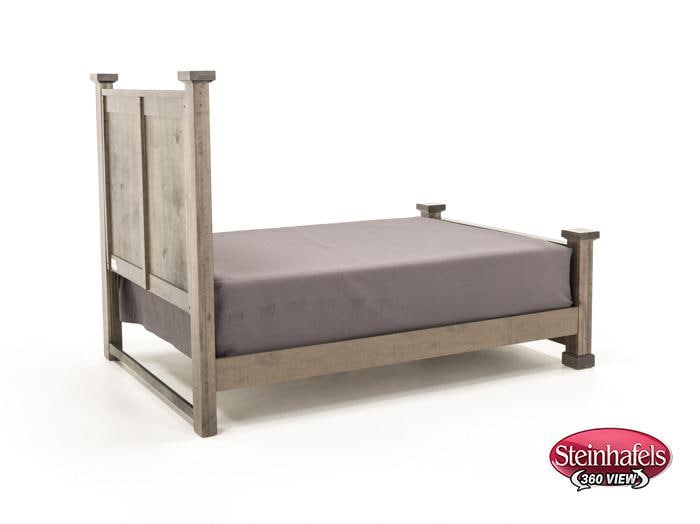 vaughan bassett grey king bed package  image kp  