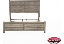 vaughan bassett grey king bed package  image kbb  