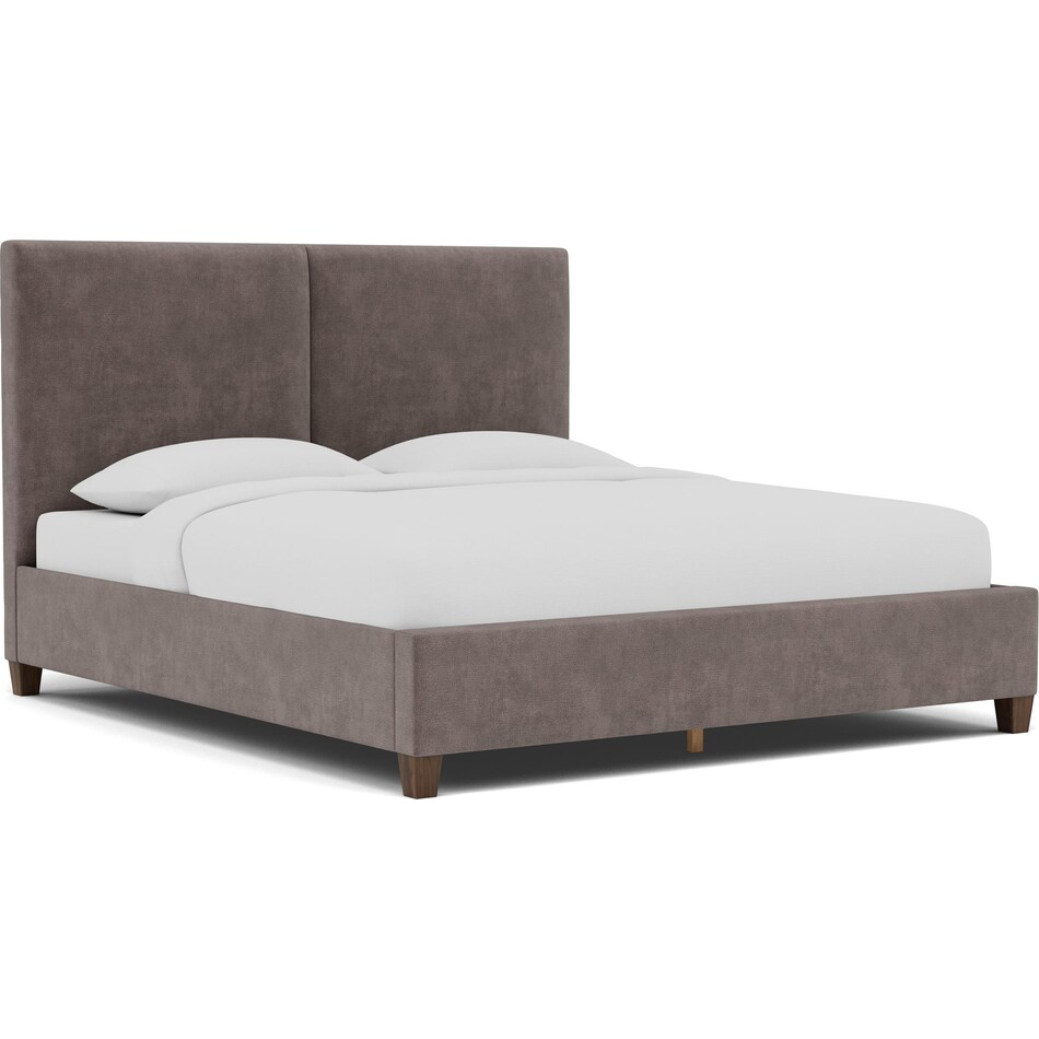 vaughan bassett grey king bed package ukp  