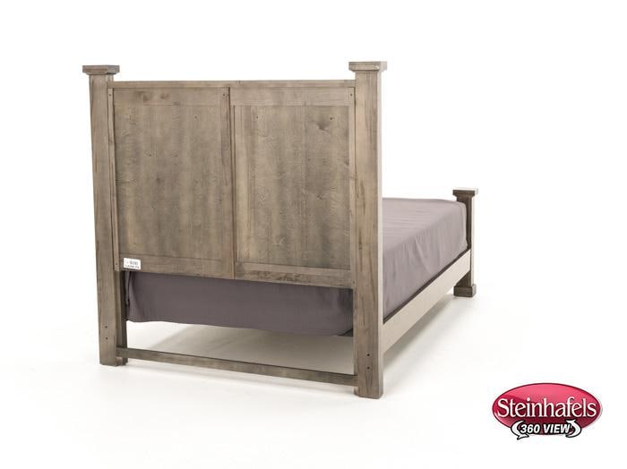 vaughan bassett grey queen bed package  image qp  