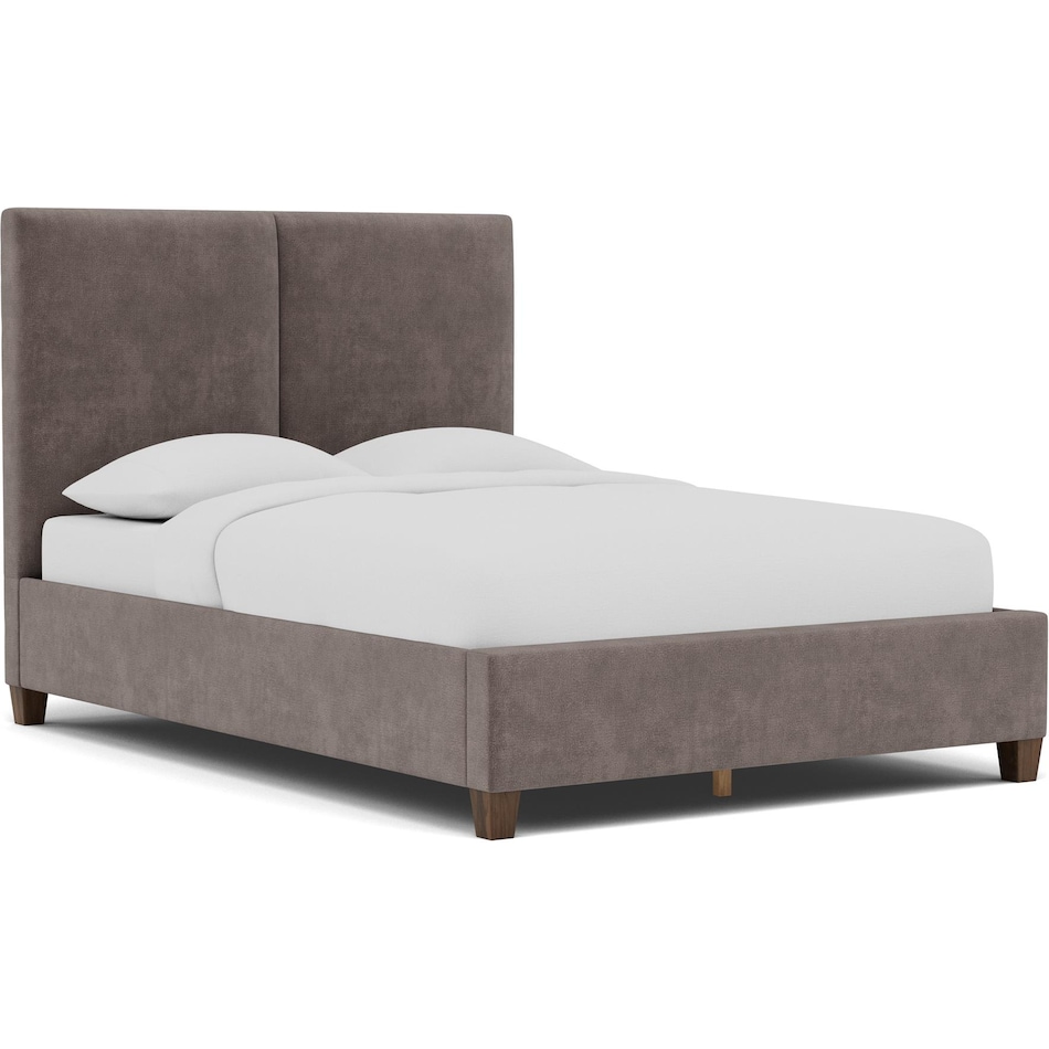 vaughan bassett grey queen bed package uqp  