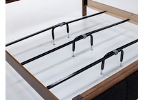vaughan bassett medium cherry  king bed package ukp  