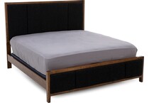 vaughan bassett medium cherry  queen bed package uqp  