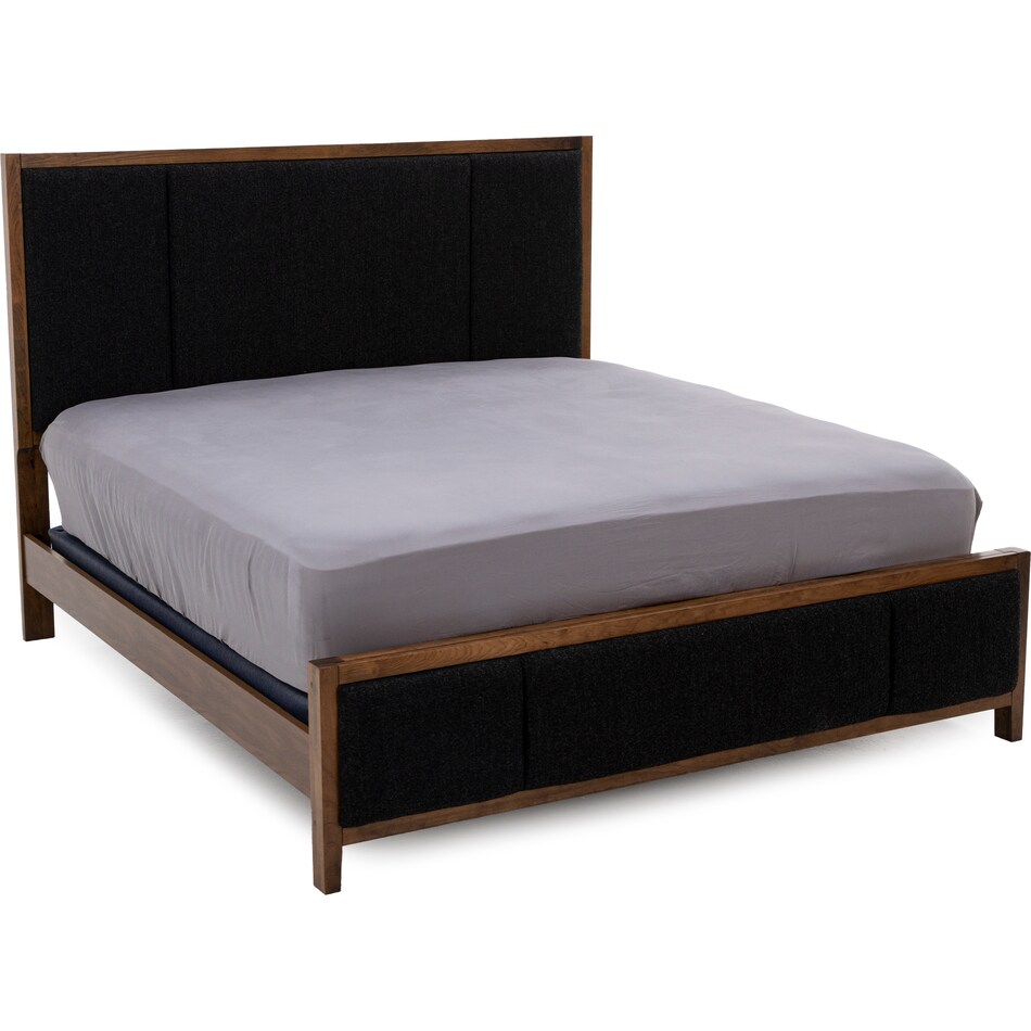 vaughan bassett medium cherry  queen bed package uqp  