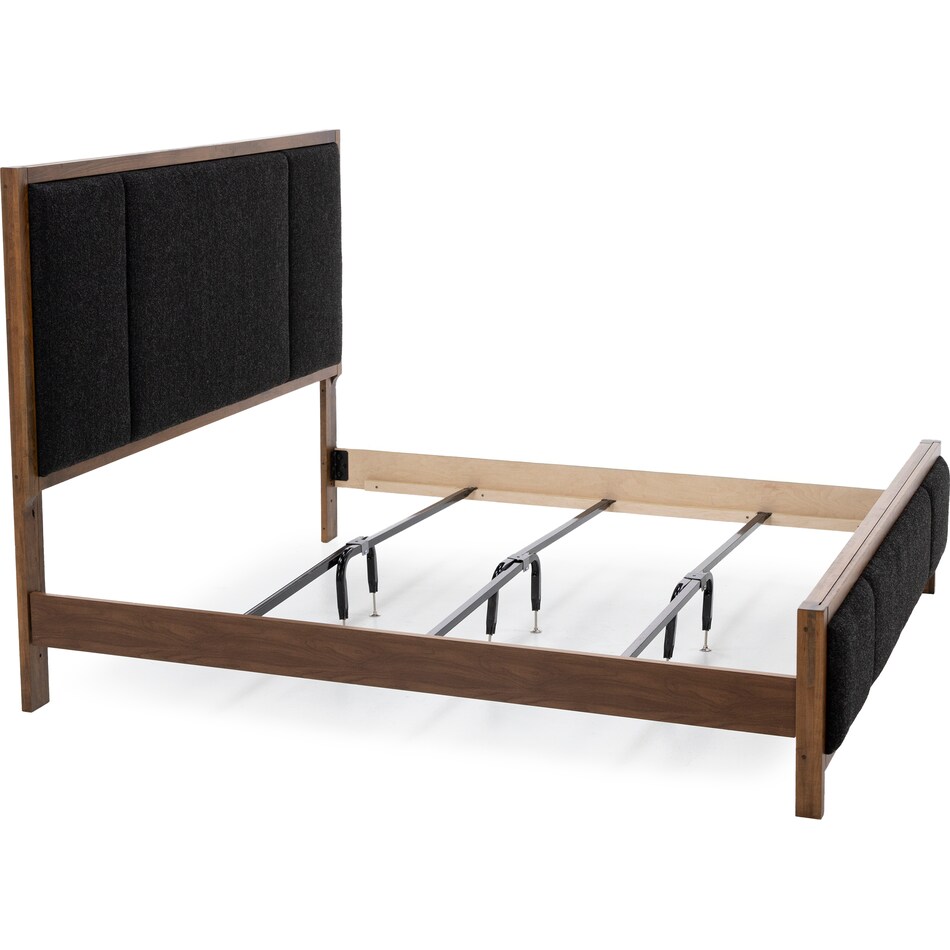 vaughan bassett medium cherry  queen bed package uqp  
