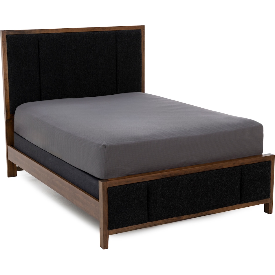 vaughan bassett medium cherry  queen bed package uqp  