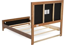 vaughan bassett medium cherry  queen bed package uqp  