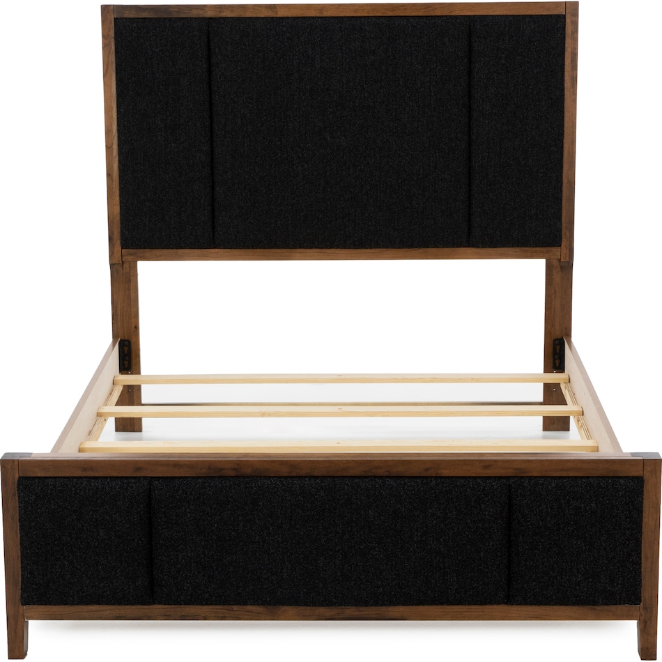 vaughan bassett medium cherry  queen bed package uqp  