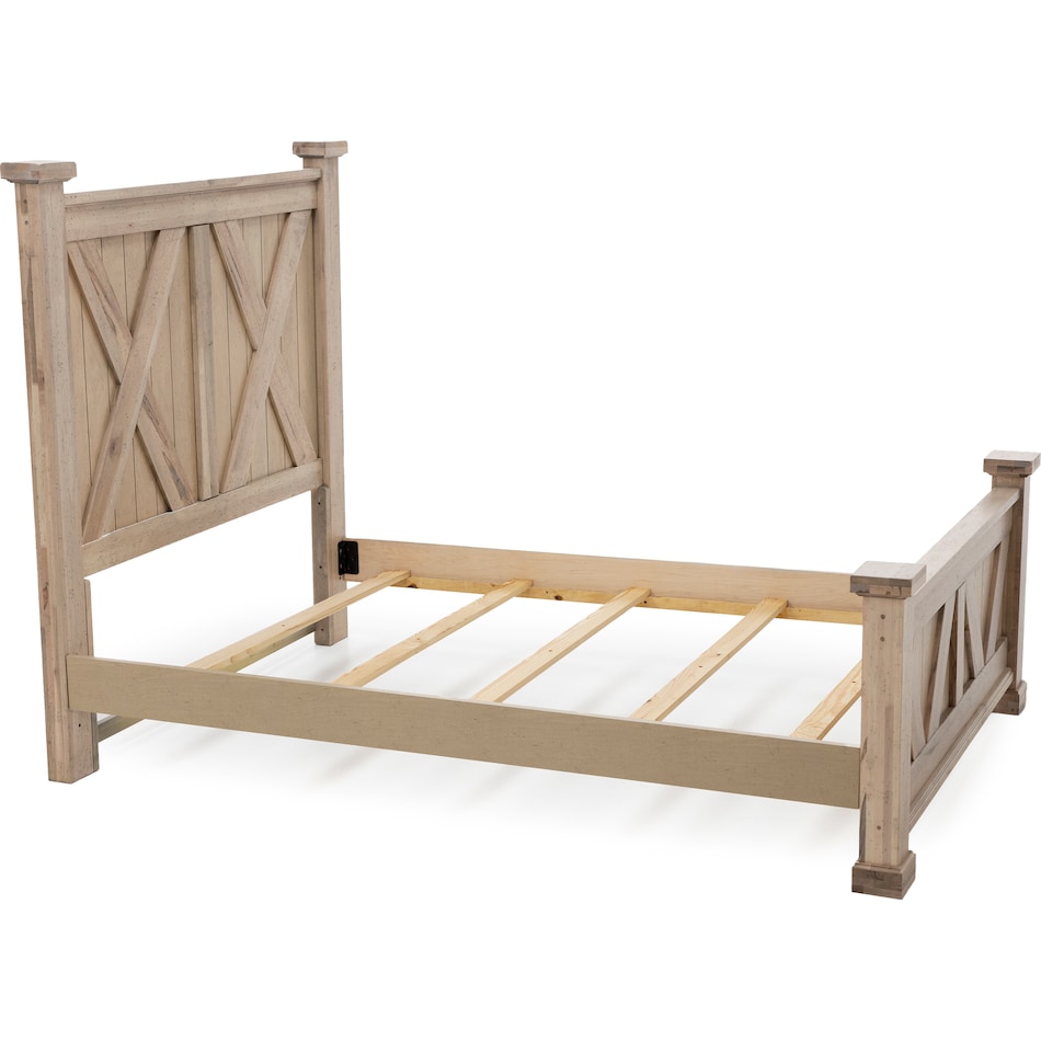 vaughan bassett tan king bed package pkp  