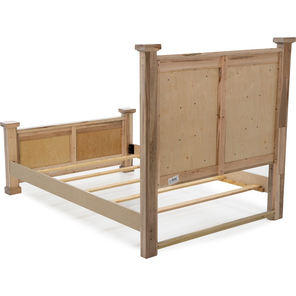 vaughan bassett tan king bed package pkp  