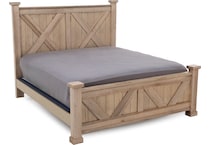 vaughan bassett tan king bed package pkp  