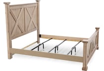 vaughan bassett tan king bed package pkp  