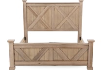 vaughan bassett tan king bed package pkp  