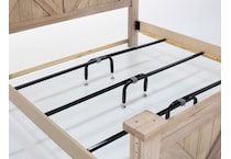 vaughan bassett tan king bed package pkp  