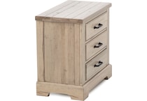 vaughan bassett tan three drawer   