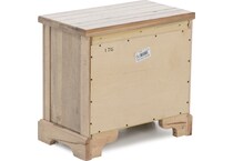 vaughan bassett tan three drawer   