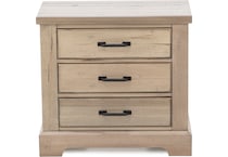 vaughan bassett tan three drawer   