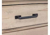 vaughan bassett tan three drawer   