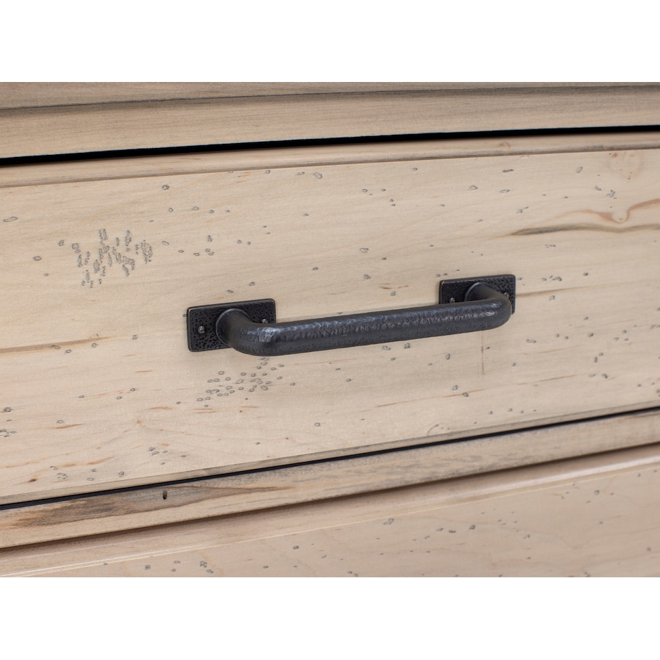 vaughan bassett tan three drawer   