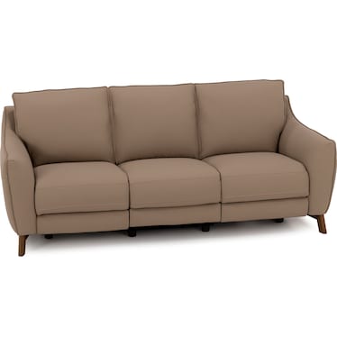 Palmetto Leather Power Reclining Sofa