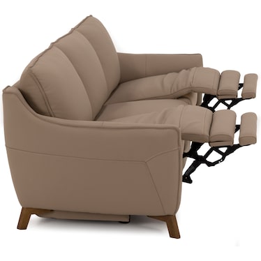 Palmetto Leather Power Reclining Sofa